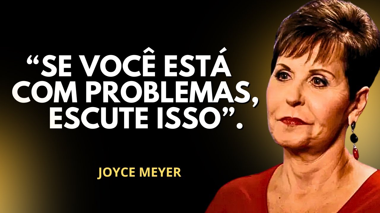 SEMPRE TEM ALGUÉM QUE PODE TE AJUDAR | PREGAÇÃO | JOYCE MEYER #joycemeyer