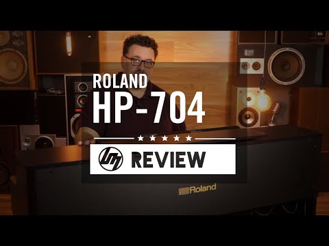 Обзор цифрового пианино Roland HP704