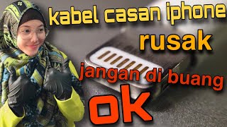 Download lagu cara memperbaiki kabel casan iphone / tutorial repair cable charger iphone mp3