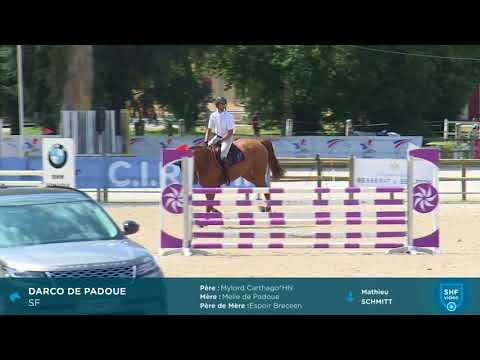 CIR SHF 2018 - CSO Rosières 5 ans - Darco de Padoue