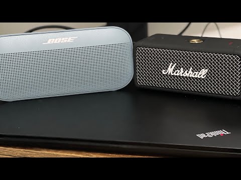 Bose SoundLink flex vs Marshall Emberton