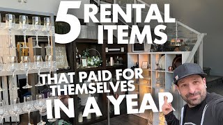 5 Rental Items That Paid For Themselves In A Year