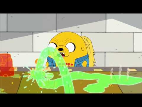 Jake explaining Card Wars flashback