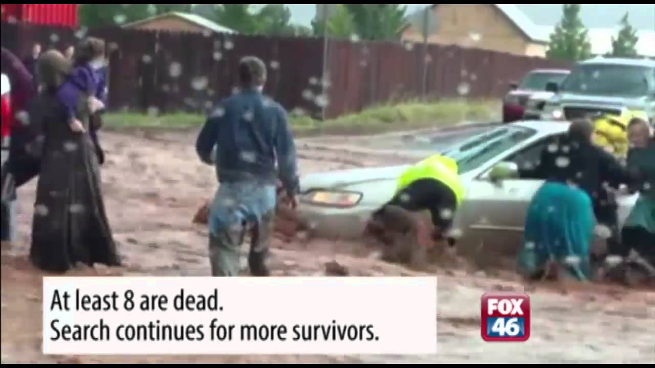 8 dead, 5 missing in Arizona flood