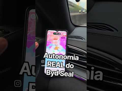 Autonomia REAL do BYD Seal #carros #byd #carroeletrico