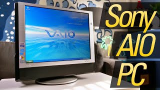 Checking Out a Retro Sony Multimedia All-In-One PC!