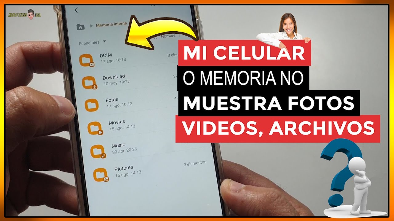 Mi Celular o Memoria no muestra Fotos, Videos ✅ No Aparecen Mis ARCHIVOS de la SD en la Galeria 📲