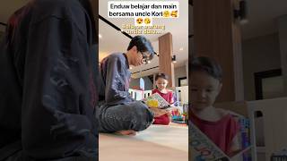 Download lagu Enduw learning and playing with uncle 🤗 #andrew #erikacarlina #cutebaby #happybaby #saputrakori mp3