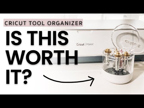 CRICUT MACHINE TOOL ORGANIZER - IS IT WORTH IT? Storage Solutions for Joy, Explore Air 2, Maker