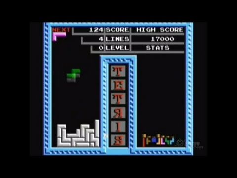 Tetris (Tengen) Retro Game Gameplay - Gameplay
