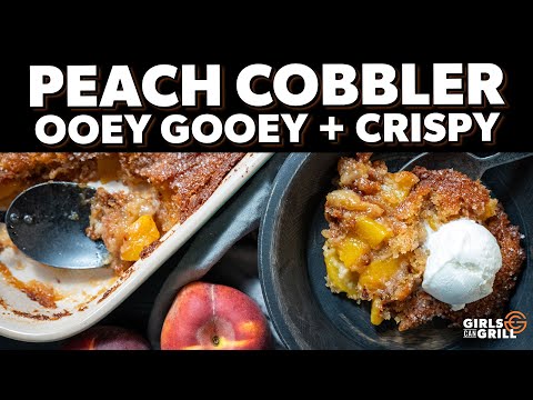 How to Make Peach Cobbler with a Secret Crunch