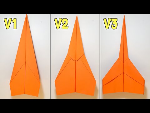 How to Make 3 EPIC Competition Winning Paper Airplanes — Easy, Intermediate, Advanced