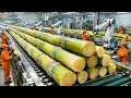 How Sugar Factories Produce Millions Of Tons Of Sugar From Cane Full Process