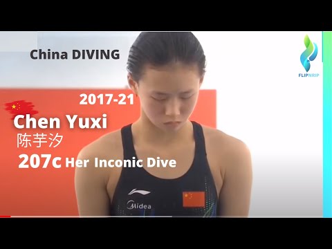 Chen Yuxi 陈芋汐 - Chinese Diver 10 Meter - 207c Throughout the Years - Olympic Champion