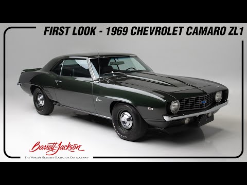 FIRST LOOK - 1969 Chevrolet Camaro ZL1 - BARRETT-JACKSON