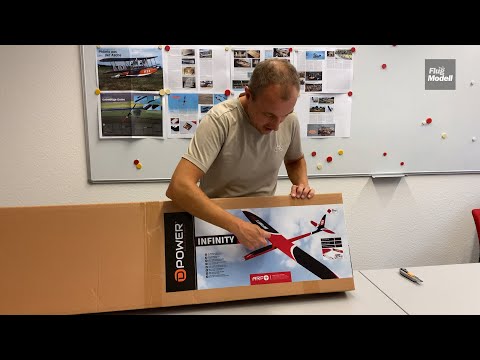 Unboxing Infinity 250 - Voll-GFK-Segler von D-Power-Modellbau - ein Video von FlugModell