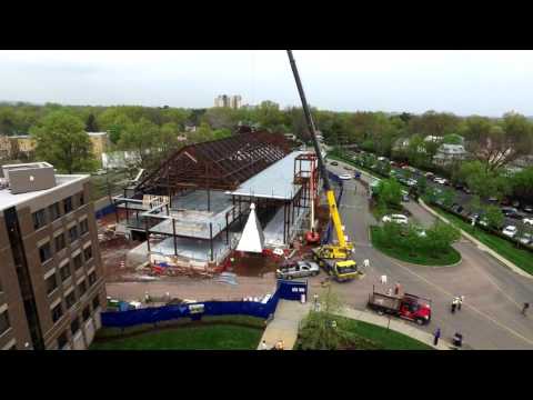 Welcome Center Cross Blessing