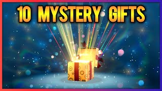 ALL 10 Working Mystery Gifts in Pokémon Scarlet & Violet