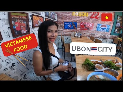 Restaurante vietnamita na cidade de Ubon #vietnamesefood