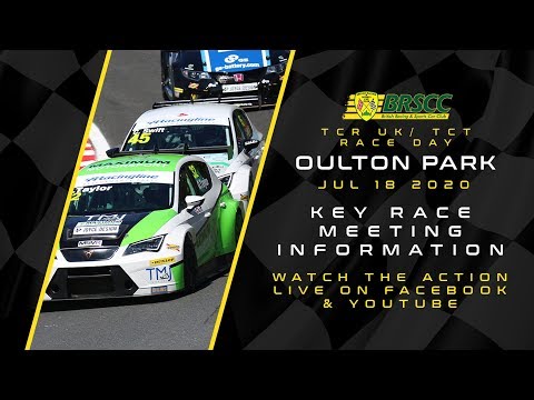 Enjoy LIVE action from Oulton park - 18th July 2020