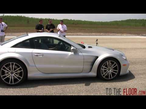 Thumbnail for Mercedes SL65 Black Renntech all out 1 mile drag race by Renntech