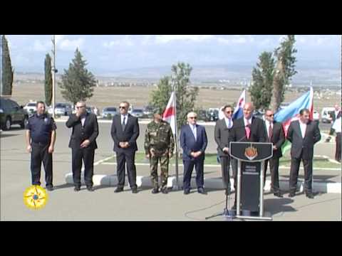 Azərbaycan Fövqəladə Hallar Nazirliyinin xilasetmə bölmələri Gürcüstanda keçirilən "Təhlükəsiz Qafqaz-2014" Beynəlxalq təlimində iştirak etmişdir