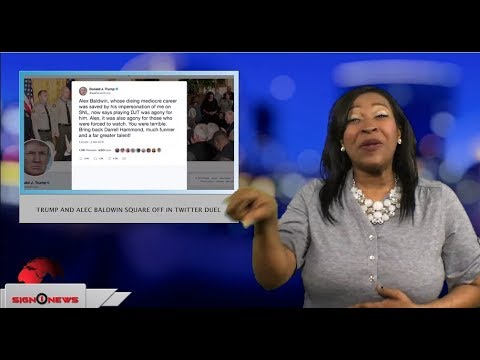 Trump and Alec Baldwin square off in twitter duel (ASL - 3.2.18)