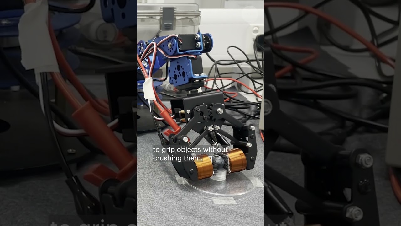 Smart fabric gives robots a soft touch