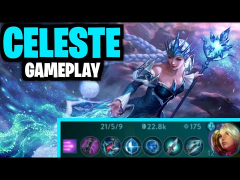 CELES CP MID - GOOD COMBO STUN + ULT | VAINGLORY 5V5 |