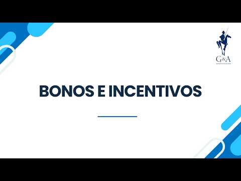 Bonos e incentivos