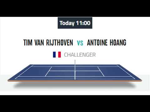 Tim van Rijthoven vs Antoine Hoang / WEDNESDAY, 26TH JANUARY 2022 / Challenger / Tennis Betting Tips