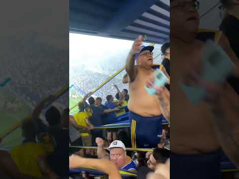 Boca Juniors fans on fire #argentina #bocajuniors #football