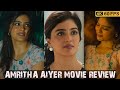 Amritha Aiyer Vertical Video Bchhala Malli Movie Review Amrithaaiyer Amritha