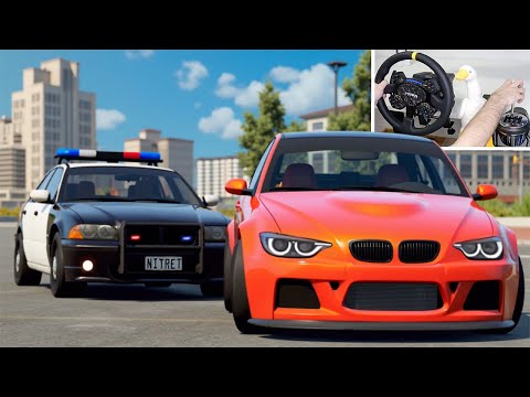 Escaping the Cops in BeamNG!