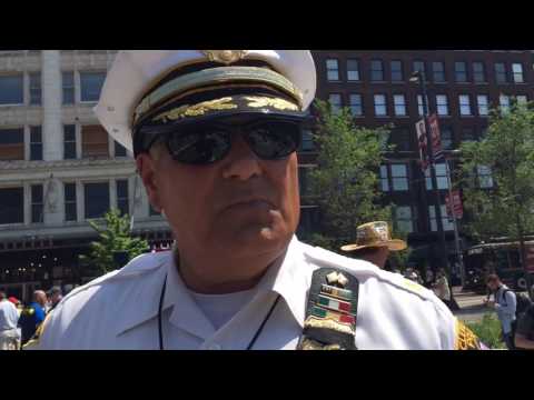 Cleveland police use bicycles to shield Westboro Baptist Church demonstrators