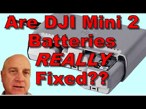 The DJI Mini 2 Battery Issue:  Is it REALLY Fixed??