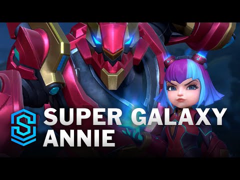 Super Galaxy Annie Wild Rift Skin Spotlight