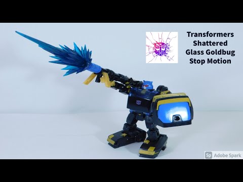 Transformers Shattered Glass Goldbug Stop Motion