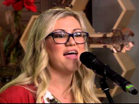 Julanie J peforms  "Poor man's daughter" in studio