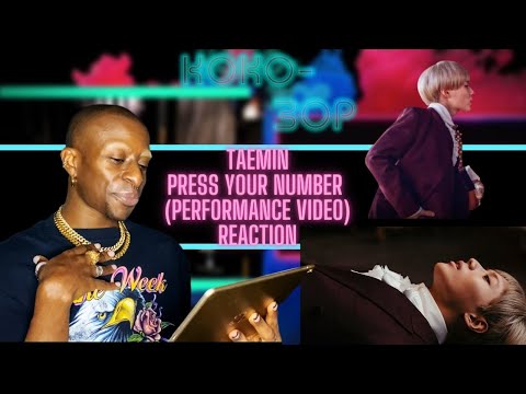 EX-BALLET DANCER REACTS to TAEMIN - Press Your Number (Dance Perf. 2)