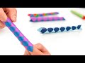 How To Make A Real PAPER FINGER TRAP Classic DIY Toy
