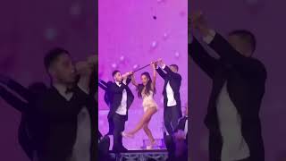 Ariana Grande Live performance on her Song pink champagne