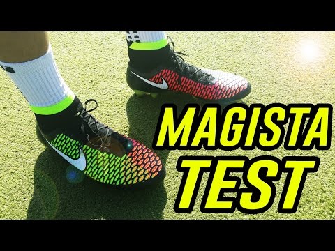 TEST: New Iniesta & Götze Boots | Nike Magista Obra Black/Hyper Punch/Volt By KimFootball