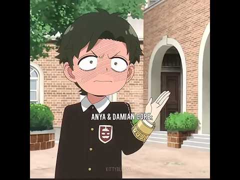Anya & Damian core 🎀 #spyxfamily #anya #damian #trending #anime #edit #funny #shorts