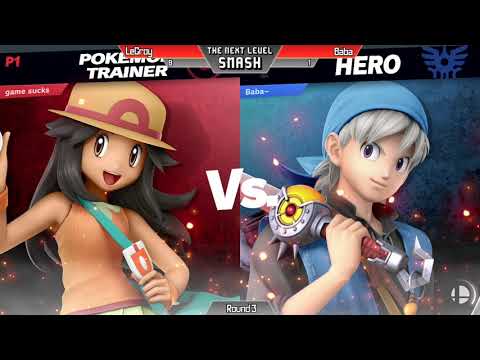 TNLS 123 - LeCroy (C. Falcon, Pokemon Trainer) vs Baba~ (Hero) Smash Ultimate Tournament Winners Qua