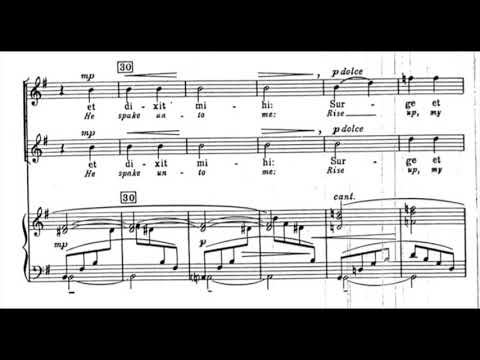 Casals - Nigra sum (piano accompaniment)