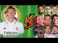 RM Toni kroos VS Legends (Ozil, iniesta, Modric, pogba, De bruyne)#football #video