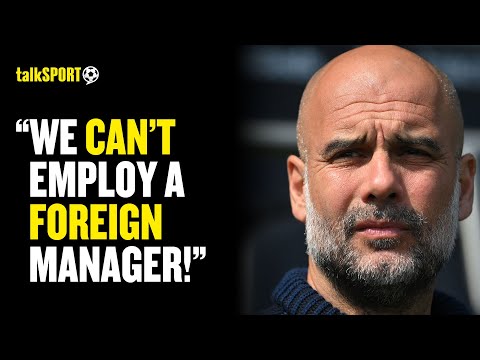 England Fan INSISTS Eddie Howe Would Be A BETTER Manager For England Than Pep Guardiola! 👀🤔