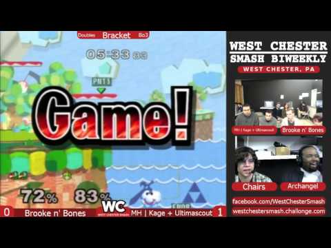 WCS 2/20/2016 Doubles: Brooke n' Bones (Green) vs MH | Kage + Ultimascout (Blue)