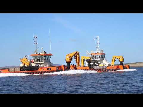 Leask Marine x Orbital 02 arrives in Orkney